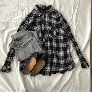 Torrid Plaid Button-Down